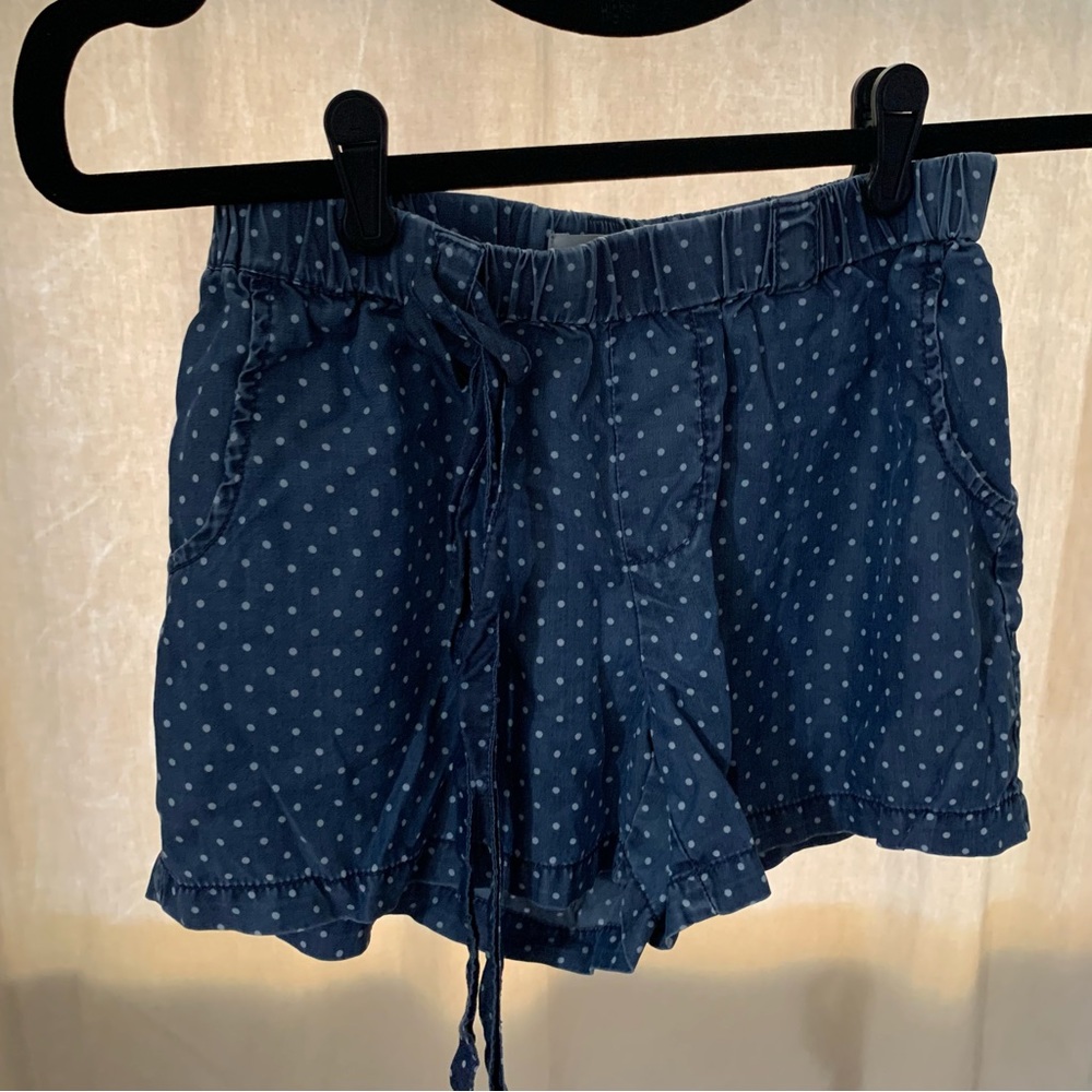 Maison Jules polka dot shorts with tie waist